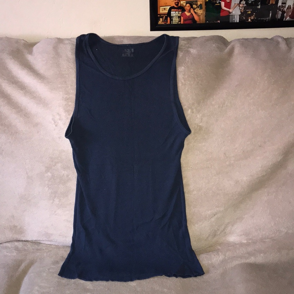 Fruit of the loom dark blue XL tank top 💕